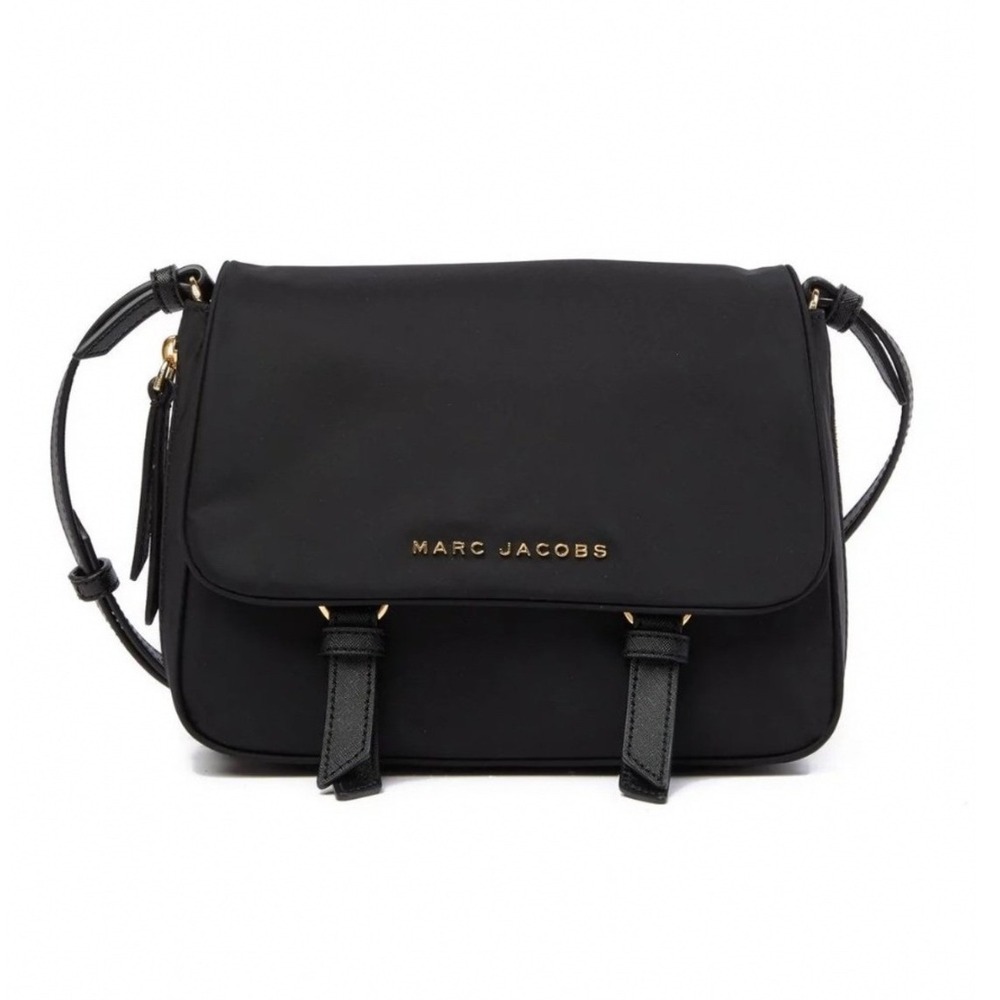 Marc Jacobs Zip That Nylon Small Messenger Bag OS Black M0014242